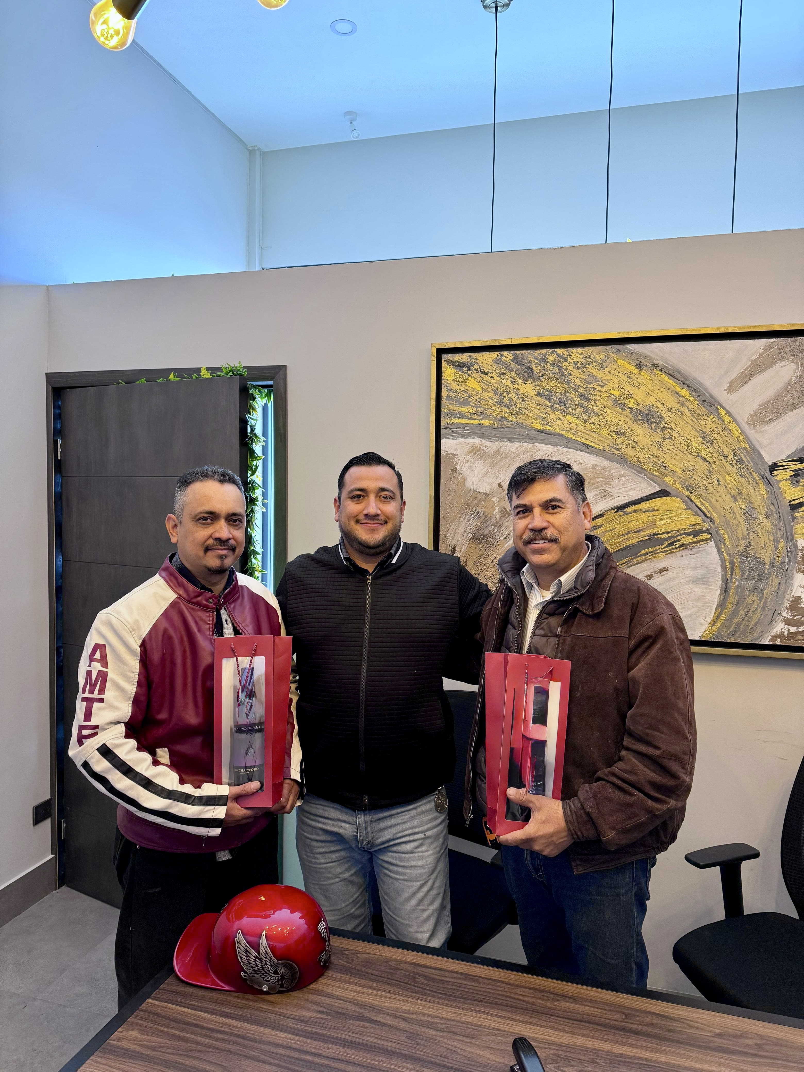 Fachada de residencia moderna en venta